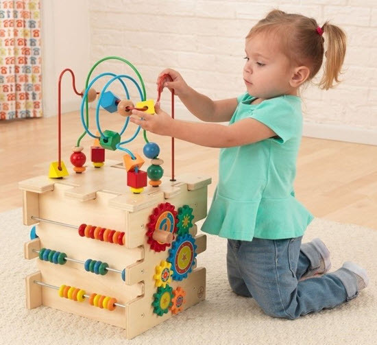 Details about   Beads Maze Wooden Roller Coaster Activity Learning Game Preschool Educational 