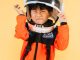 little boy in an astronaut suit
