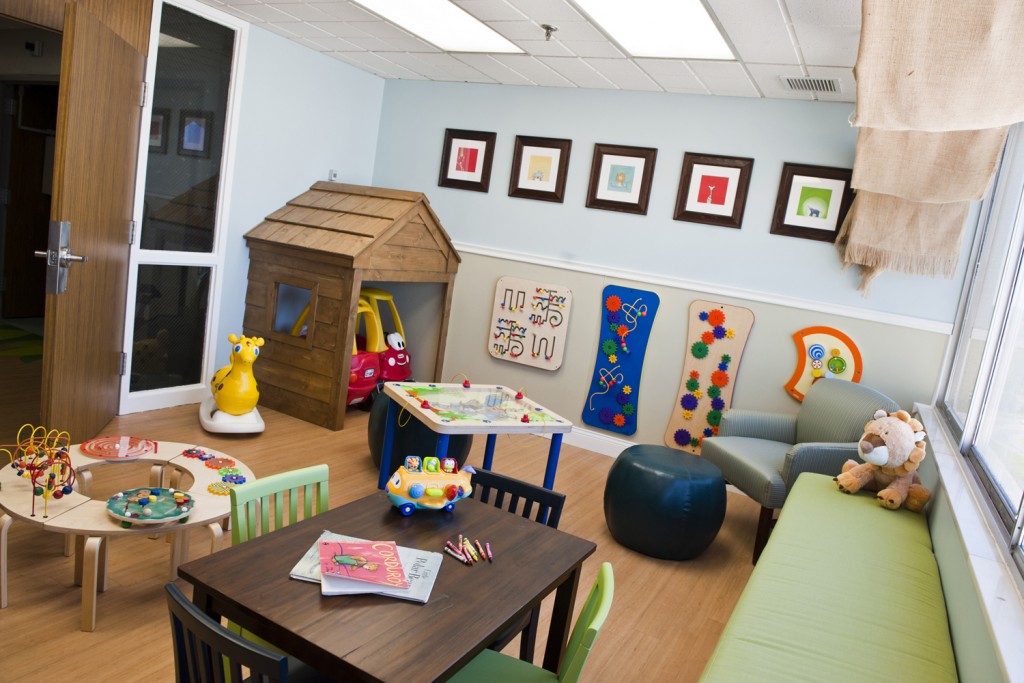 Chippenham pediatric playroom - Cathy Green Interiors