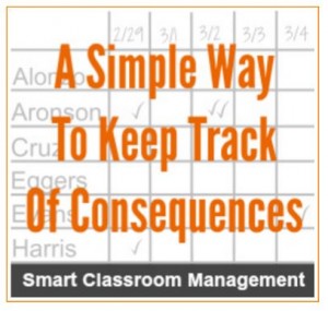Tracking Student Behavior and Consequences