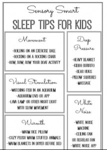 Sleep Tips for Kids with Sensory Processing Disorder (SPD)