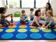 Color Carnival Dots Seating Rug