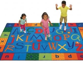 alphabet hop rug