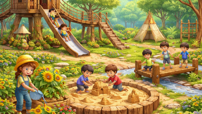 nature inspired play areas