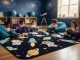 Astronaut Classroom Area Rug