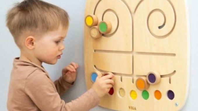 Touch & Match Sensory Wall Panel
